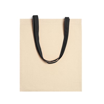 Bolsa de algodón 105g con asas a color