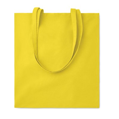 Bolsa Algodón 140g Asas Largas Amarillo