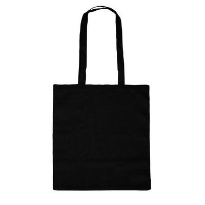 Bolsa de algodón 180 g/m² Negro