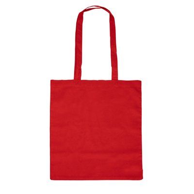 Bolsa de algodón 180 g/m² Rojo Talla Única Adulto