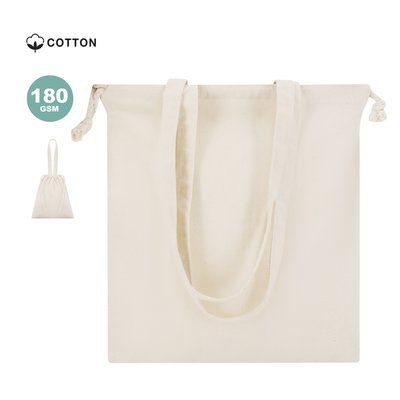 Bolsa algodón 180g con cuerdas