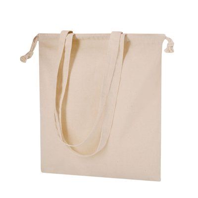 Bolsa algodón 180g con cuerdas