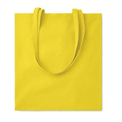 Bolsa Algodón 180gr Asas Largas Amarillo
