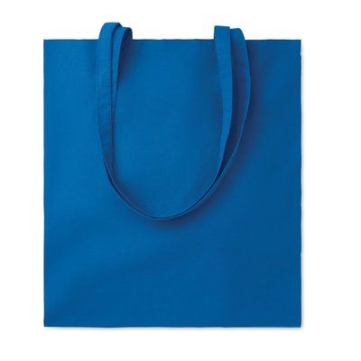 Bolsa Algodón 180gr Asas Largas Azul Royal