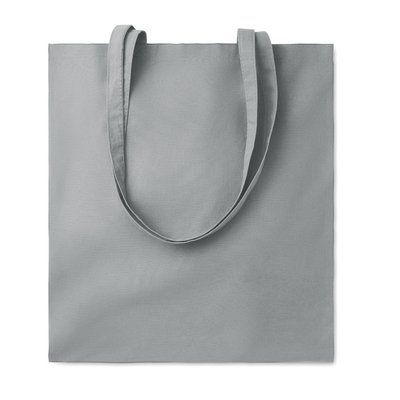 Bolsa Algodón 180gr Asas Largas Gris