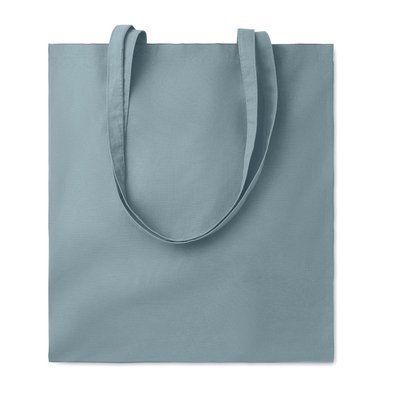 Bolsa Algodón 180gr Asas Largas Petroleo
