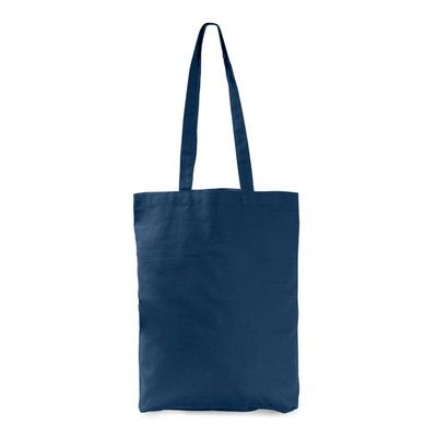 Bolsa de algodón 270 g/m² y base con fuelle Marino