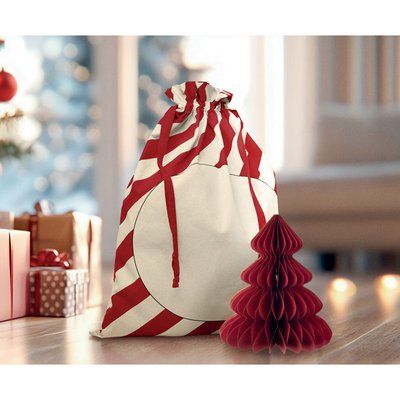 Bolsa de algodón 50x70cm con cuerdas