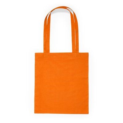Bolsa de algodón con asas de 70 cm Naranja