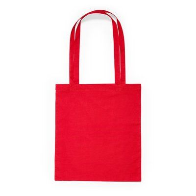 Bolsa de algodón con asas de 70 cm Rojo