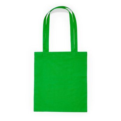 Bolsa de algodón con asas de 70 cm Verde Helecho