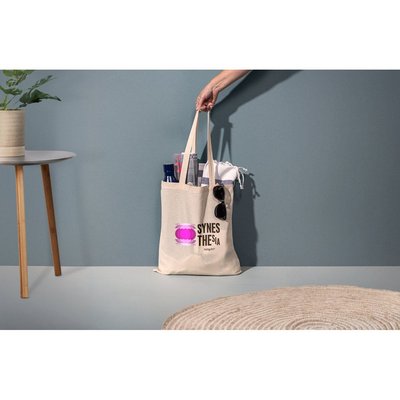 Bolsa algodón con asas largas 140 g/m²