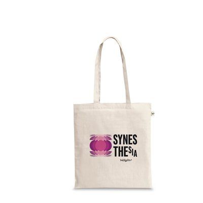 Bolsa algodón con asas largas 140 g/m²