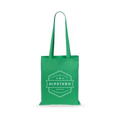 Bolsa Algodón Asas Largas Ver
