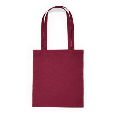 Bolsa de algodón de color 140 g/m² Granate 37x41cm
