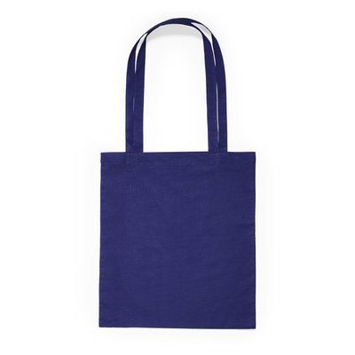 Bolsa de algodón de color 140 g/m² Marino 37x41cm
