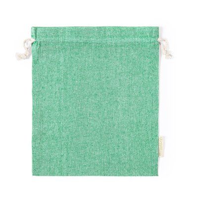 Bolsa de Algodón Eco con Cordón Ver