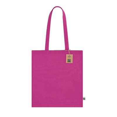 Bolsa algodón Fairtrade 140g/m2 8kg Fucsi
