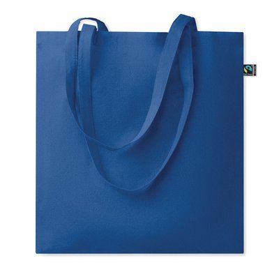Bolsa de algodón Fairtrade 180 gr/m² Azul Royal