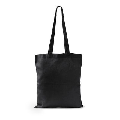 Bolsa de algodón orgánico 220 g/m² Negro