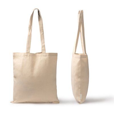 Bolsa algodón orgánico 220g y asas