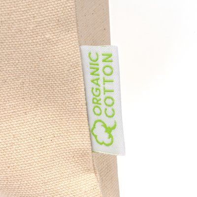 Bolsa algodón orgánico 220g y asas