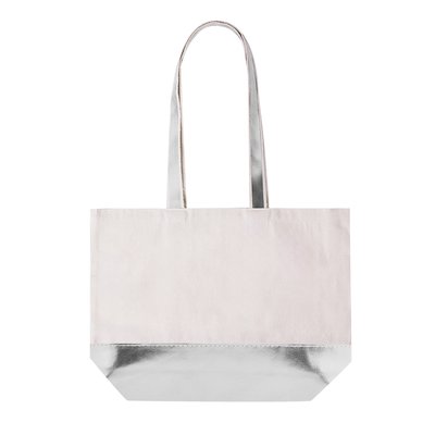 Bolsa Algodón y Polipiel Metalizada 8Kg Plat