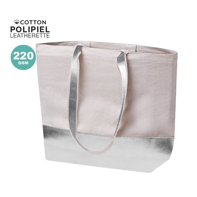 Bolsa Algodón y Polipiel Metalizada 8Kg