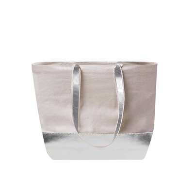 Bolsa Algodón y Polipiel Metalizada 8Kg