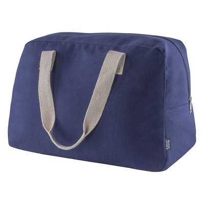 Bolsa de algodón reciclado azul Azul