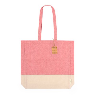 Bolsa Algodón Reciclado Bicolor 8Kg Roj