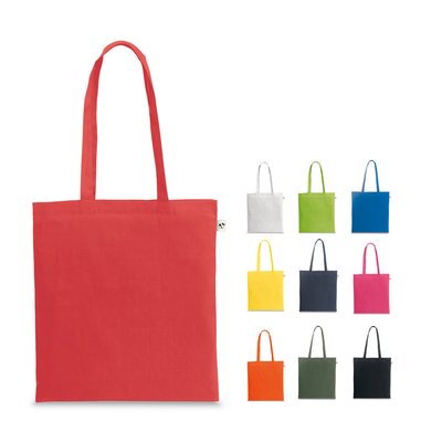 Bolsa de algodón reciclado y poliéster rPET
