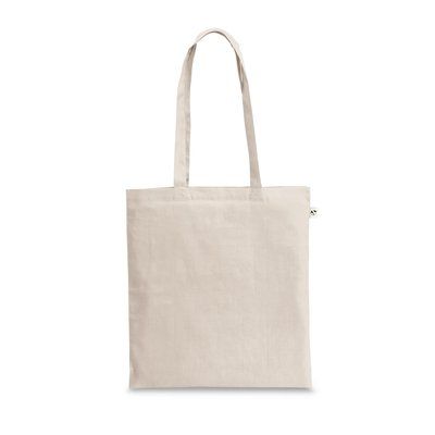 Bolsa de algodón reciclado sin teñir