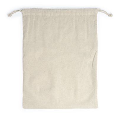 Bolsa de algodón para zapatos unisex Crudo