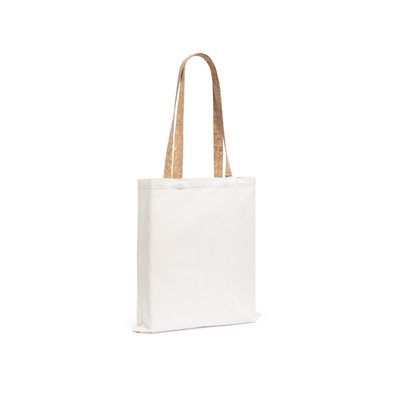 Bolsa Algodón180g/m2 con Asas de Corcho