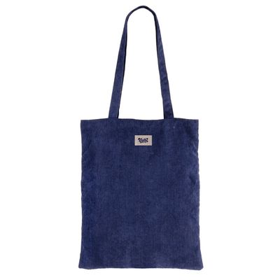 Bolsa de asas largas de pana
