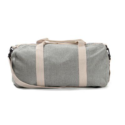 Bolsa con bandolera de algodón reciclado 320 g/m² Negro