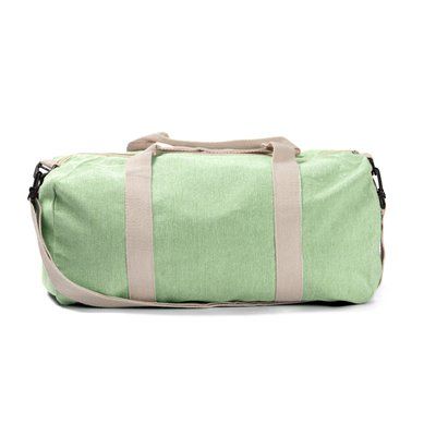 Bolsa con bandolera de algodón reciclado 320 g/m² Verde Helecho