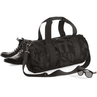 Bolsa barril estampada camuflaje