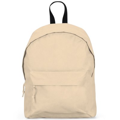 Bolsa básica de poliéster resistente Beige