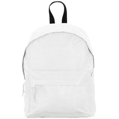 Bolsa básica de poliéster resistente Blanco UNICA