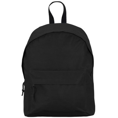Bolsa básica de poliéster resistente Negro