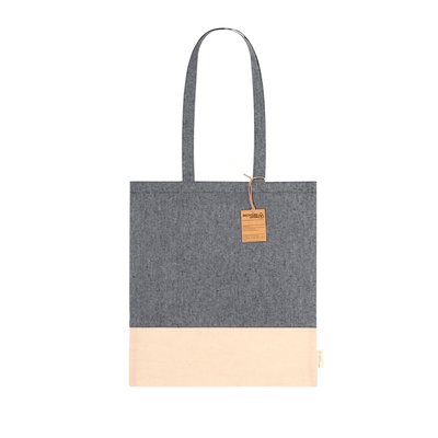 Bolsa Bicolor 120g/m2 Algodón 8Kg Neg
