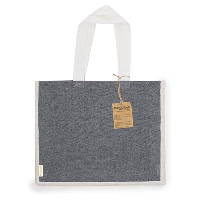 Bolsa Bicolor de Algodón y Yute 8Kg Neg