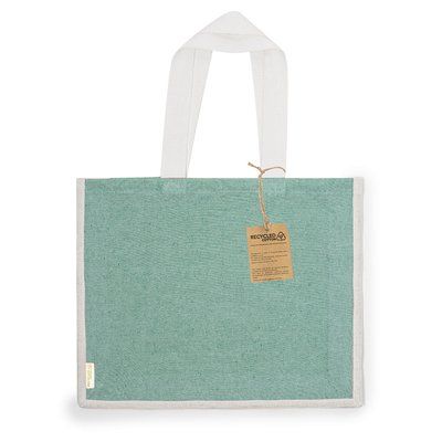 Bolsa Bicolor de Algodón y Yute 8Kg Ver