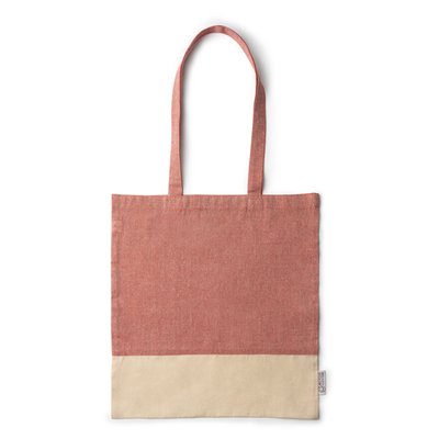 Bolsa bicolor de algodón