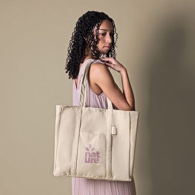 Bolsa de canvas reciclado de 360 gramos