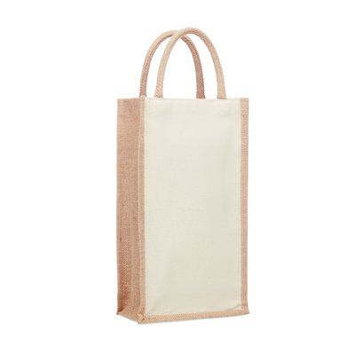 Bolsa Canvas y Yute para Vino