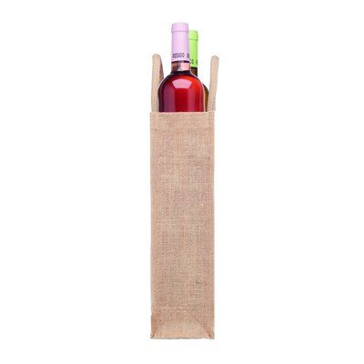 Bolsa Canvas y Yute para Vino