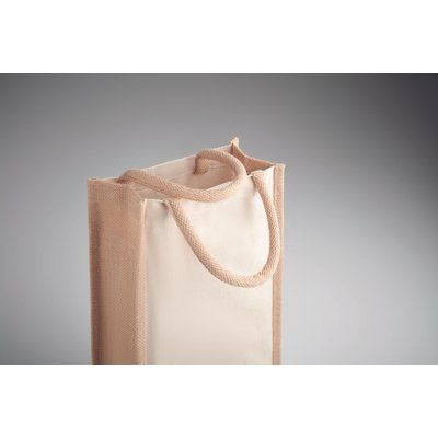 Bolsa Canvas y Yute para Vino
